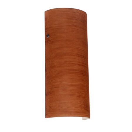 Besa Lighting Torre 14 Wall Sconce, Cherry, Bronze Cap Finish, 1x75W Incandescent 8192CH-BR